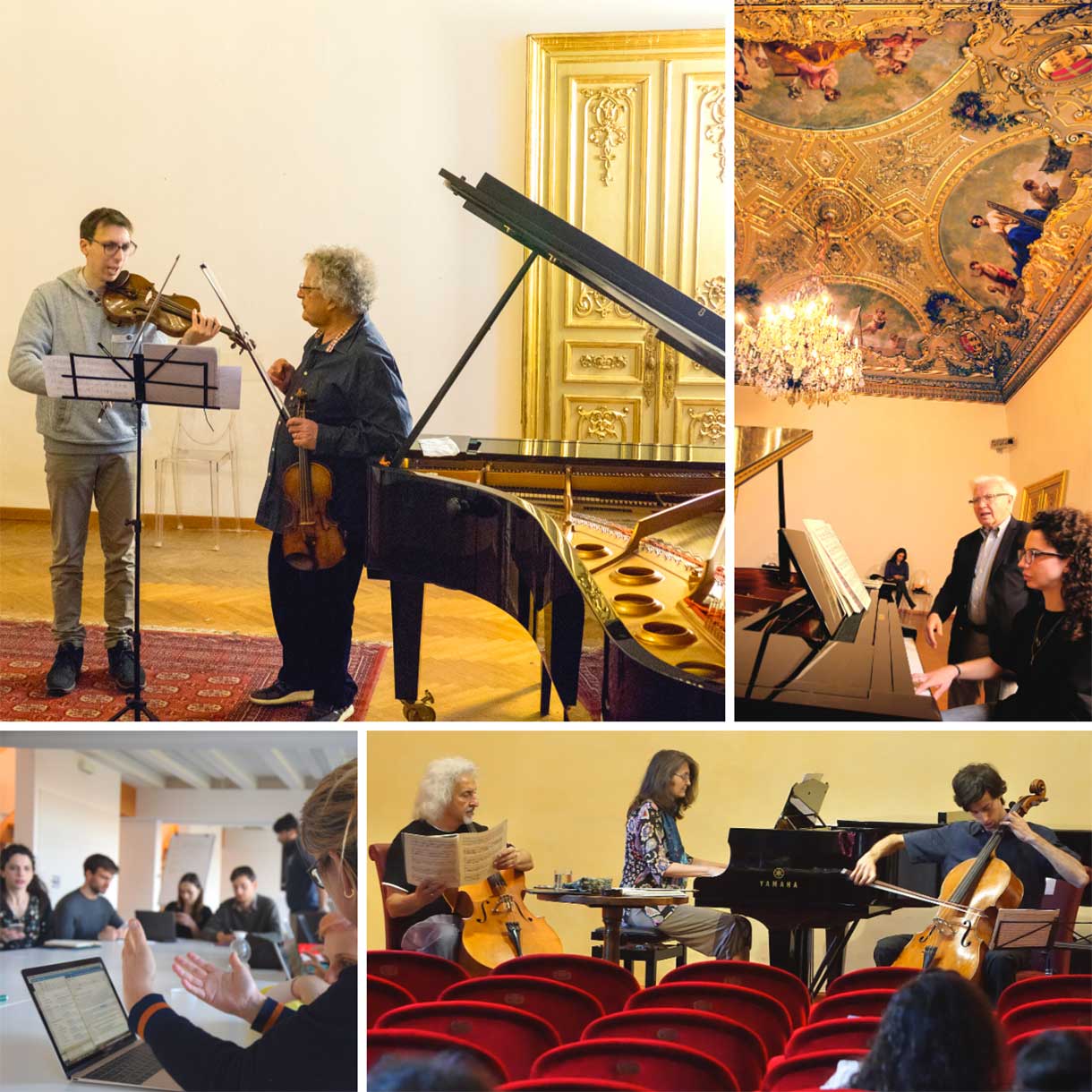 Lezioni di specializzazione musicale in Accademia