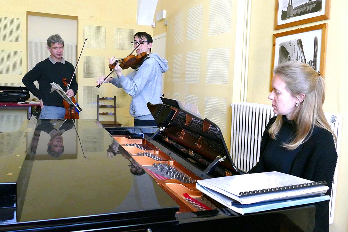 Lukas Hagen violin masterclass