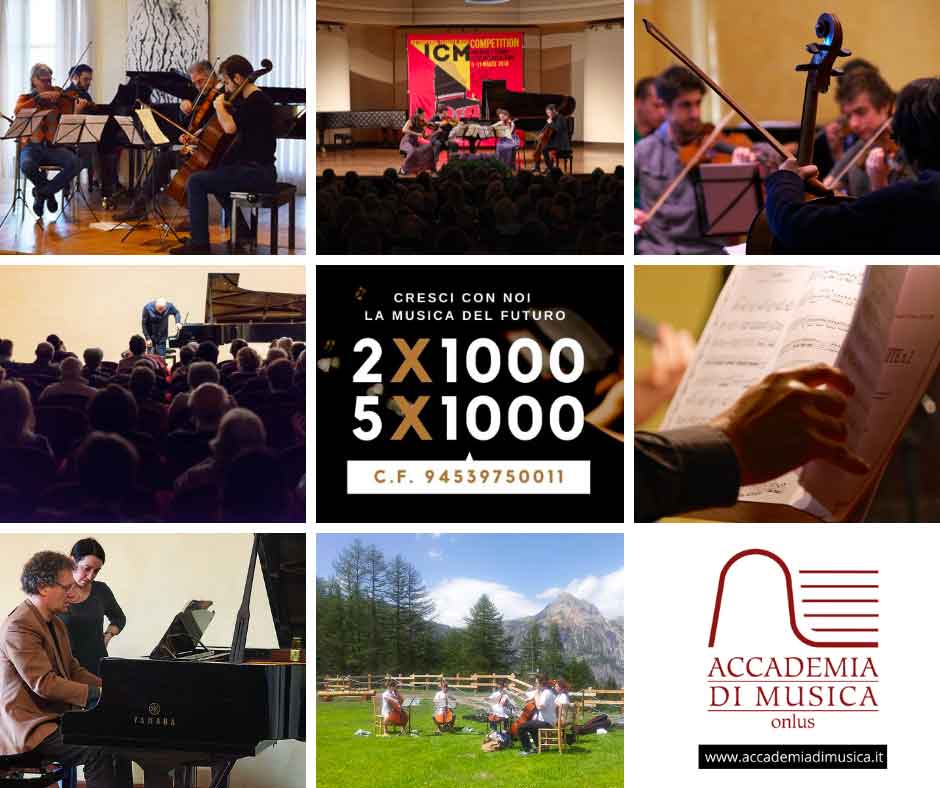 cinque  e due per mille Accademia di Musica