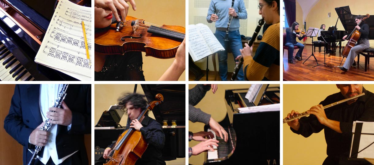 corsi perfezionamento pianoforte viola violino violoncello musica da camera