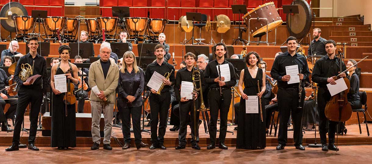 Borsisti 2023 di Professione Orchestra - ph Piùluce OSN Rai Borsisti 2023 di Professione Orchestra - ph Piùluce OSN Rai