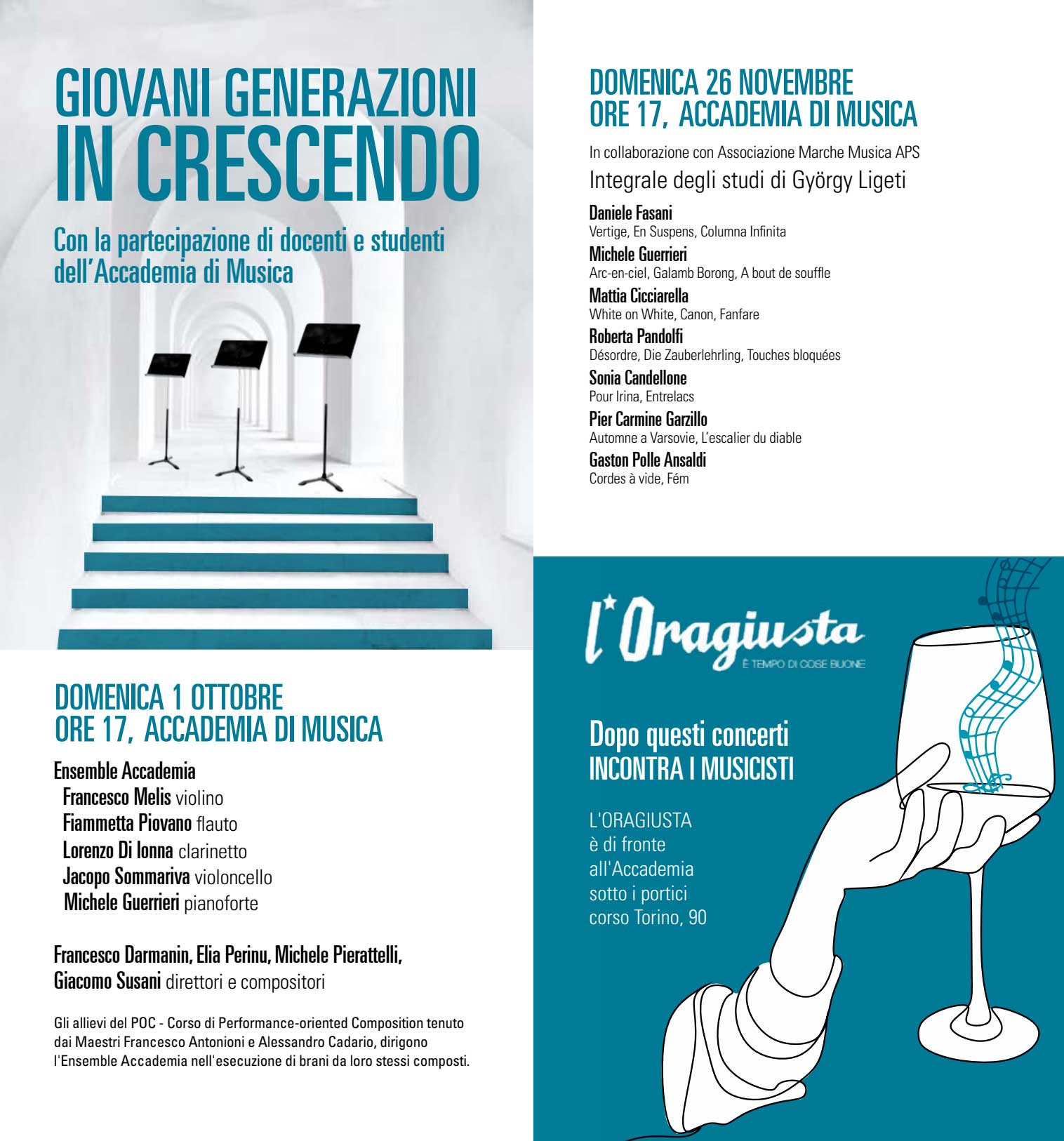 In crescendo concerti Pinerolo 2023