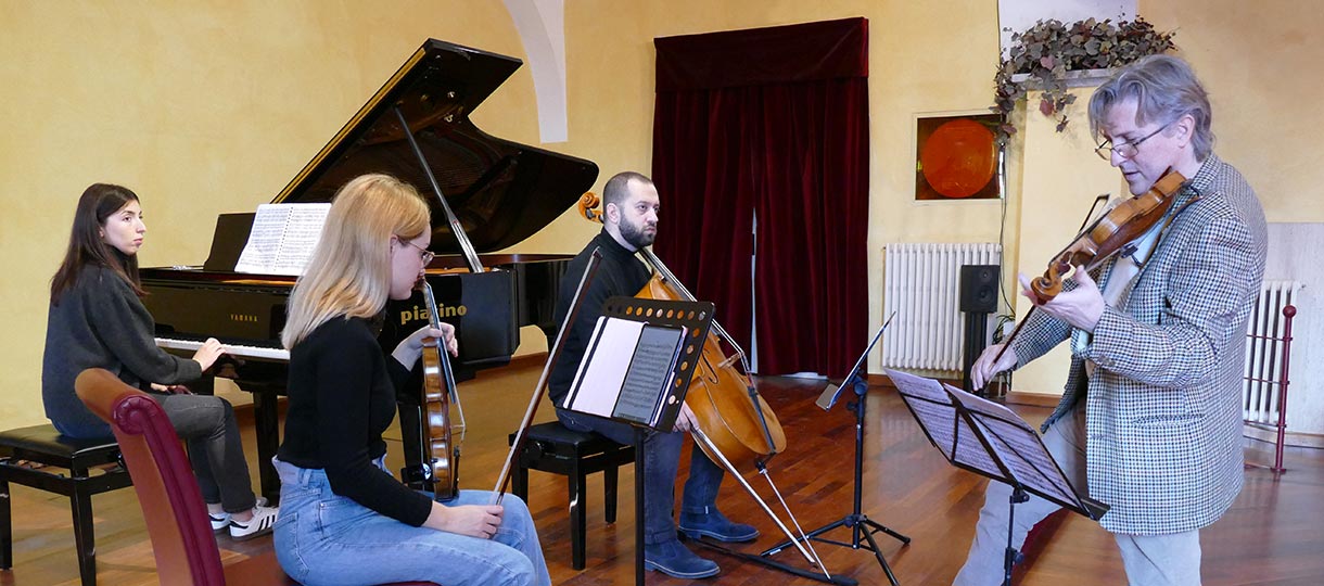 Advanced course in chamber music for piano and strings with Trio di Parma