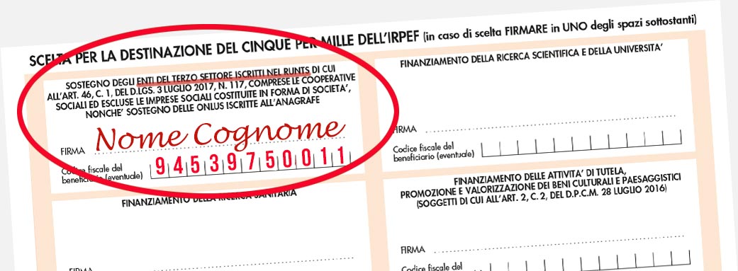 5x1000 fondazione accademia di musica