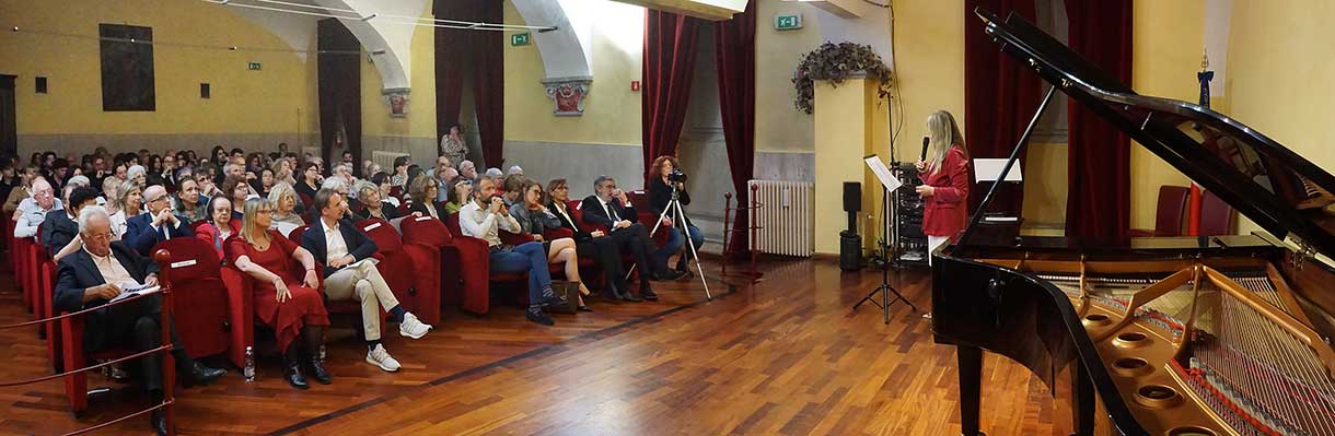 cerimonia consegna borse di studio ai musicisti Accademia di Musica