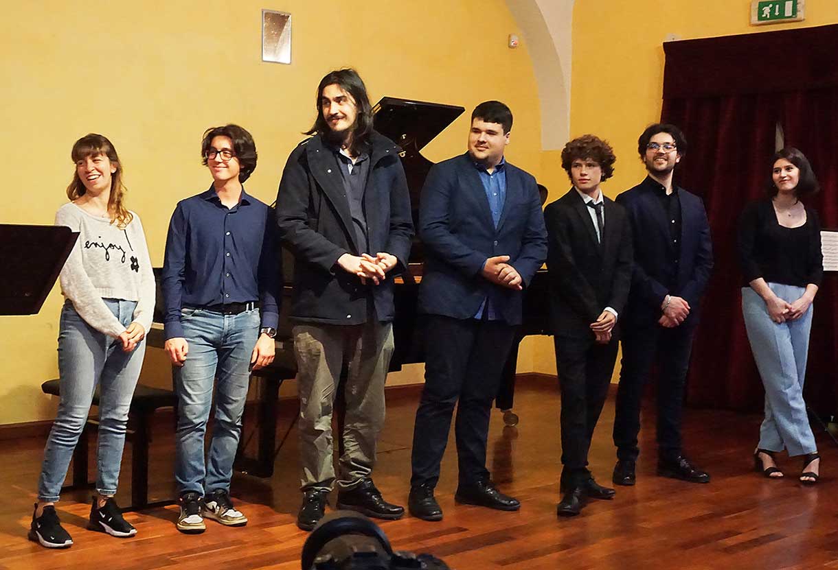 alcuni borsisti Accademia
