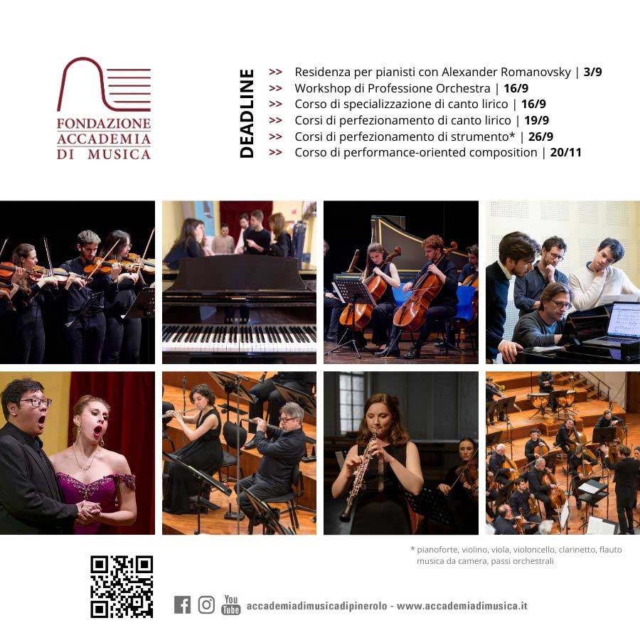 deadline corsi musica canto