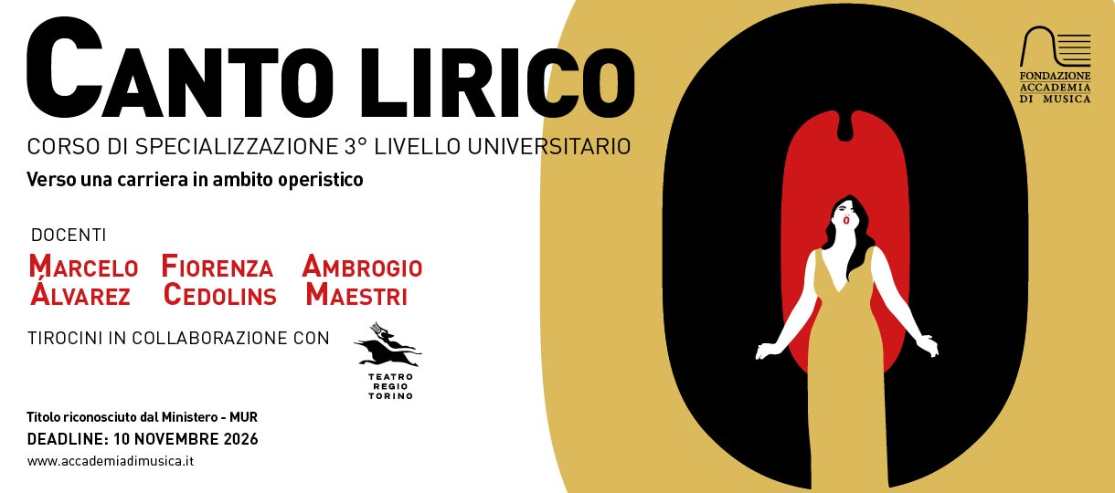 canto lirico corso ministero teatro regio accademia